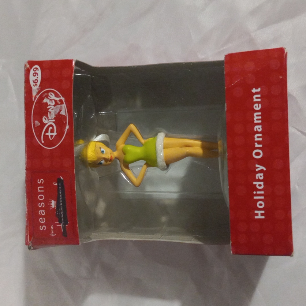 Nwt Hallmark Disney seasons Tinkerbell ornament.